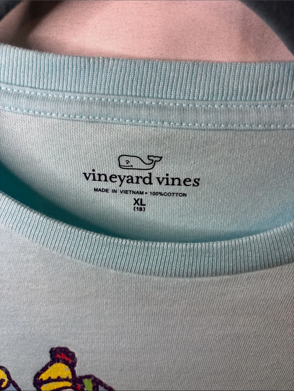 Vineyard Vines Boys' Ski Jump Long-Sleeve Pocket Tee XL